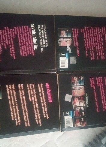  Beden Vampir günlükleri ilk 4 kitap