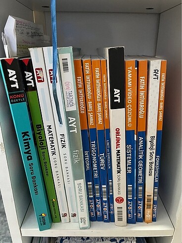 Ayt yks test kitapları
