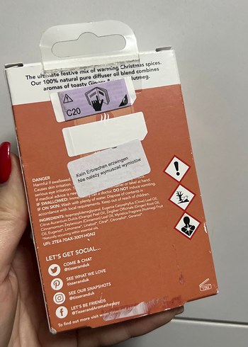  Beden Tisserand Zencefilli Baharat Difüzör Yağı 9ml