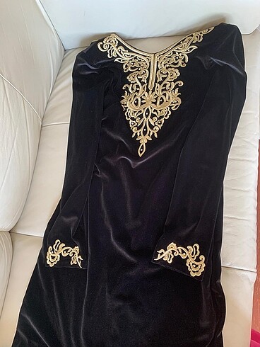 Siyah kadife elbise SETRMS marka