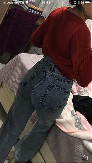 Wide leg jean