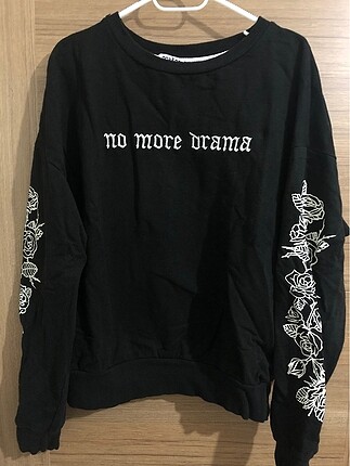 Kol detaylı sweatshirt