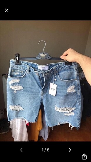Bershka yeni etiket şort