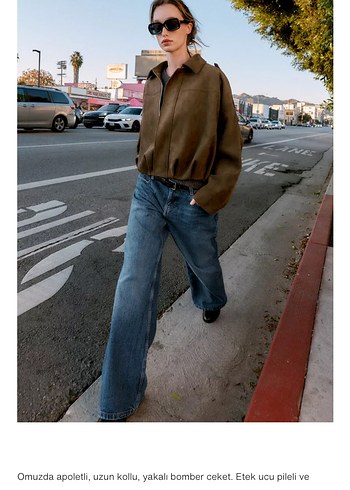 Kadın Kahverengi Süet Düğmeli Ceket - Görsel 2