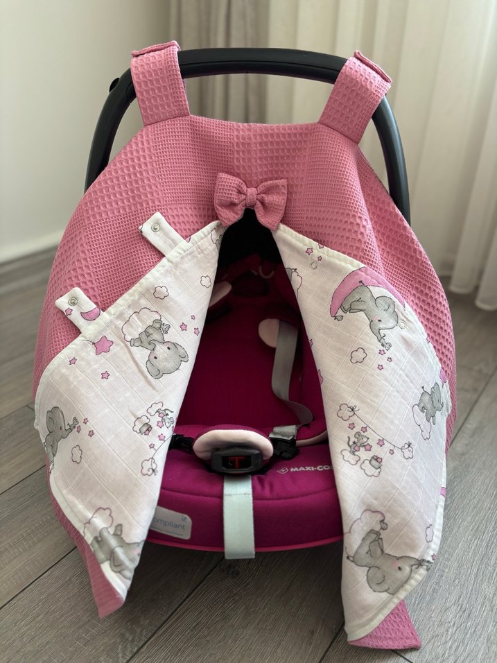 Pembe Bebek puset örtüsü - Görsel 3