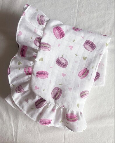 Müslin bebek battaniyesi - Görsel 2