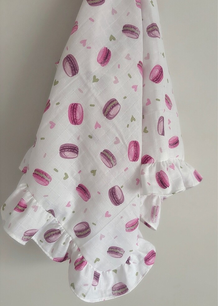 Müslin bebek battaniyesi - Görsel 4