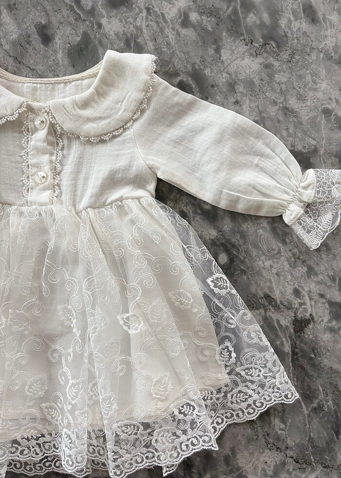 kız bebek elbise - Görsel 3