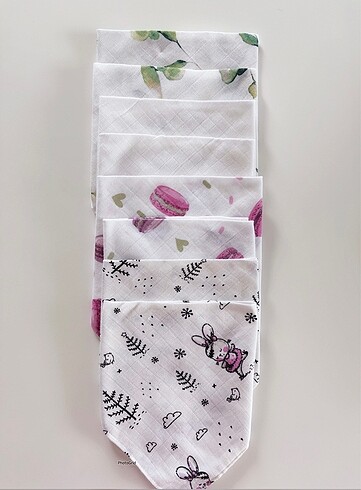 Müslin bebek önlüğü - Görsel 2