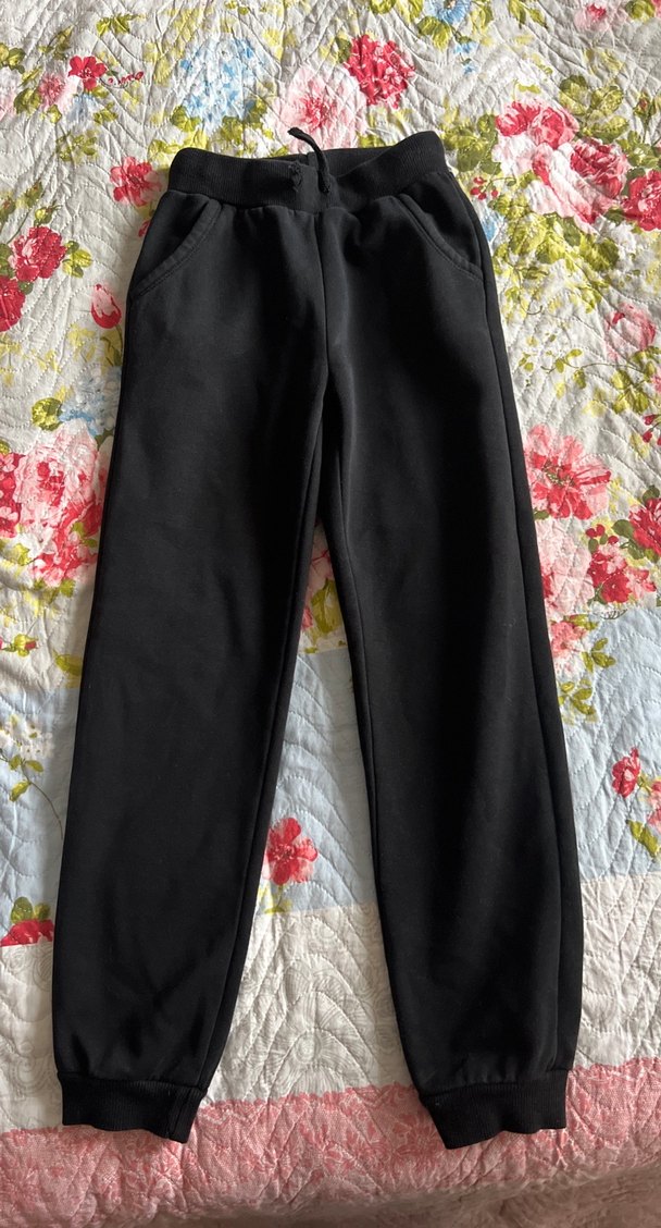 Çocuk Kapüşonlu Fermuarlı Siyah takımı - Görsel 4