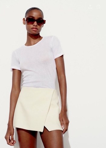 Zara Mini Şort Etek