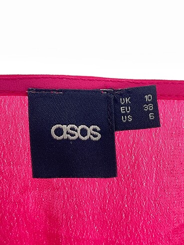 m Beden pembe Renk Asos Kısa Elbise %70 İndirimli.
