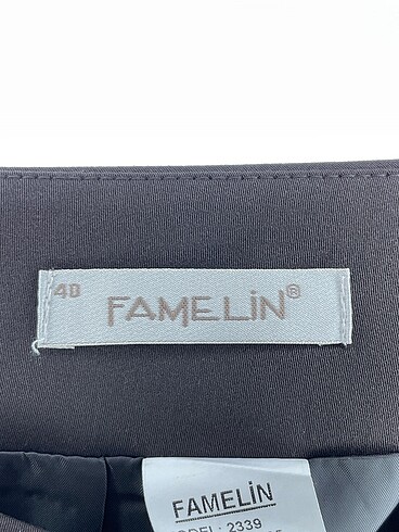 40 Beden kahverengi Renk Famelin Midi Etek %70 İndirimli.