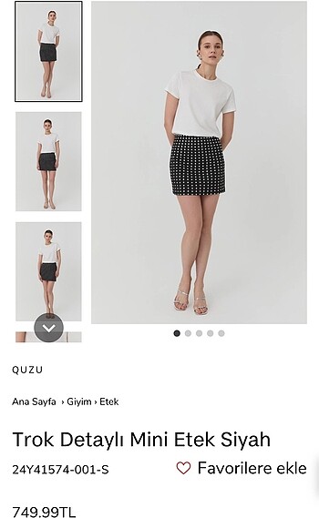 s Beden Mini etek