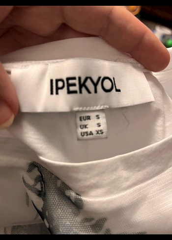 ipekyol İpekyol şifon Desenli Tişört