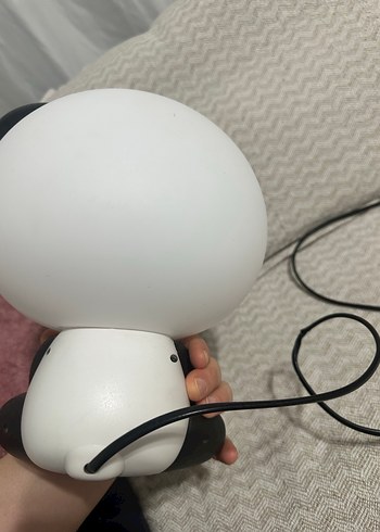 Beyaz Panda gece lambası - Görsel 2