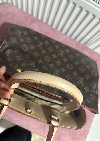 Kahverengi Deri Louis Vuitton Kadın Çanta - Görsel 8