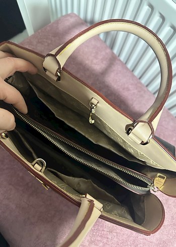 Kahverengi Deri Louis Vuitton Kadın Çanta - Görsel 9