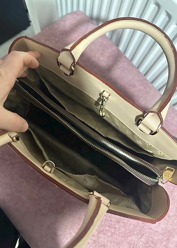 Kahverengi Deri Louis Vuitton Kadın Çanta - Görsel 4