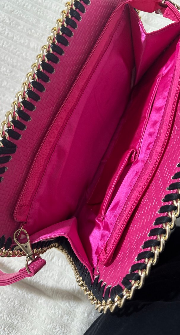 Renkli Yılan Desenli Kadın Portföy Çanta - Görsel 5