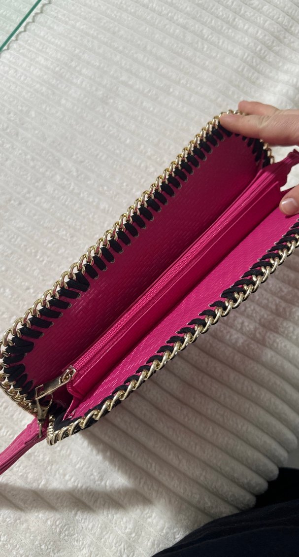 Renkli Yılan Desenli Kadın Portföy Çanta - Görsel 4