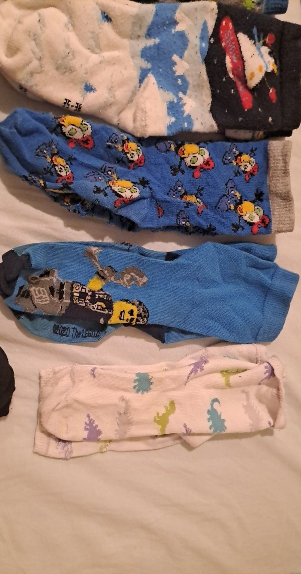 Çocuklar için desenli çok renkli çoraplar - Görsel 2