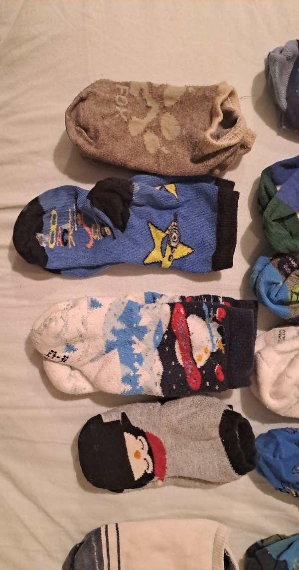 Çocuklar için desenli çok renkli çoraplar - Görsel 4