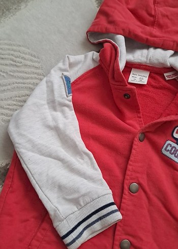 erkek cocuk başlıklı ceket - Görsel 4