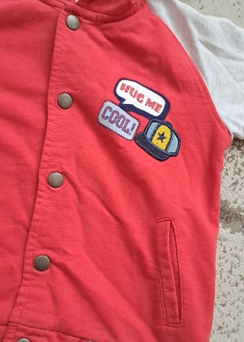 erkek cocuk başlıklı ceket - Görsel 2