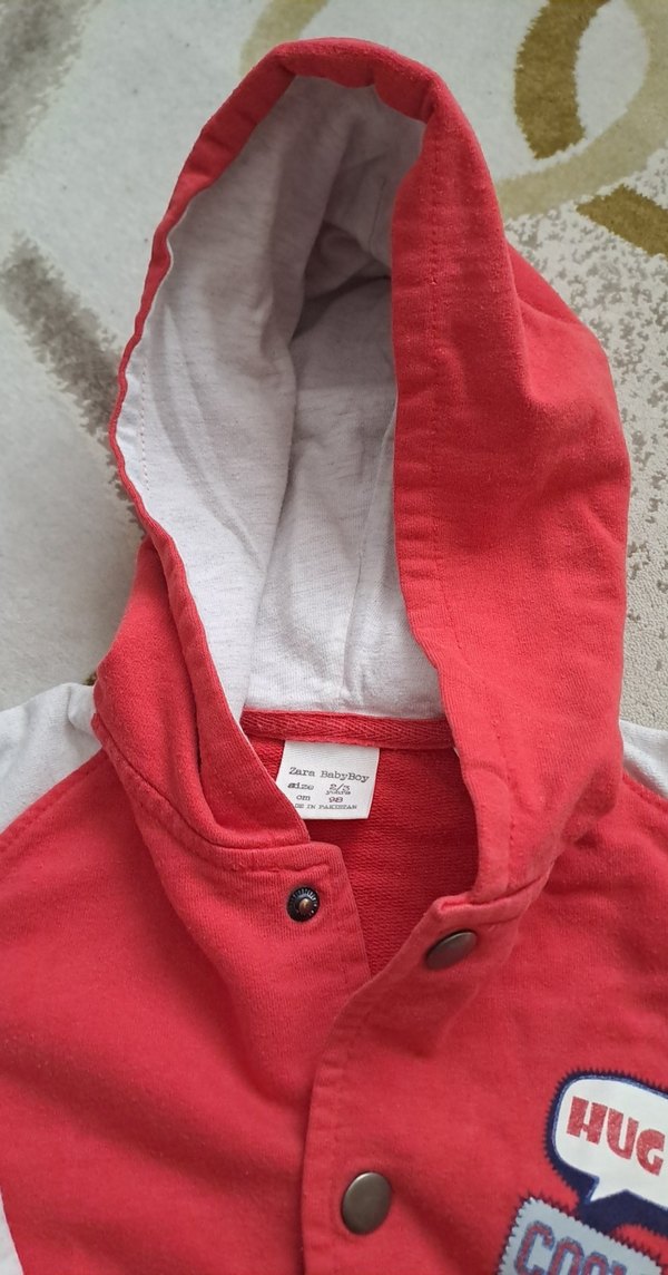 erkek cocuk başlıklı ceket - Görsel 5