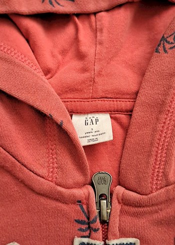 Çocuk Kapüşonlu Fermuarlı Sweatshirt - Görsel 3