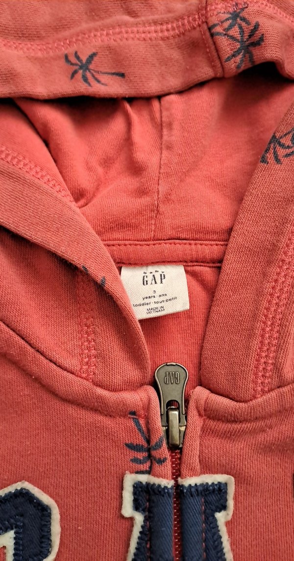 Çocuk Kapüşonlu Fermuarlı Sweatshirt - Görsel 3