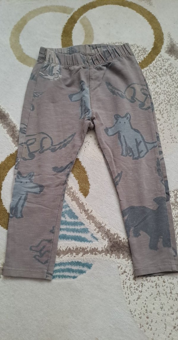 Erkek Çocuk Gri Desenli alt ve sort - Görsel 4