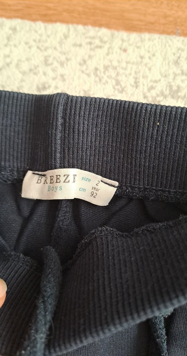 Erkek Çocuk Siyah Baskılı Rahat Kesim Pantolon - Görsel 2