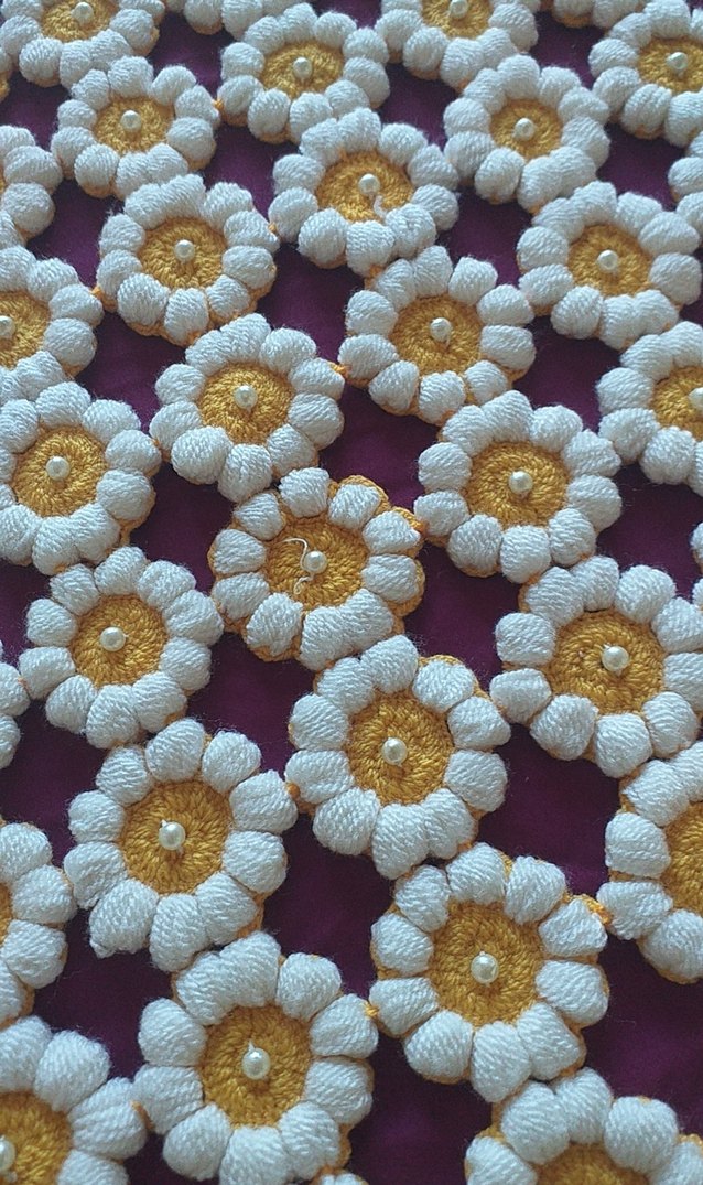 papatya  Desenli Yatak Örtüsü - Görsel 3