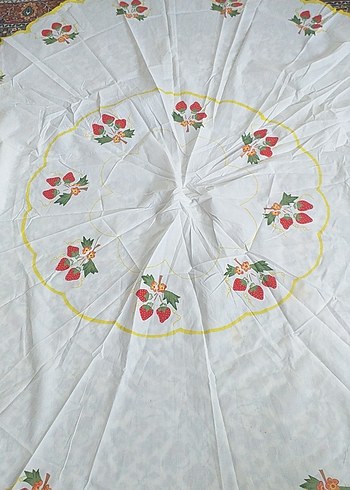 Nakışlı Beyaz Mutfak petdesi - Görsel 4