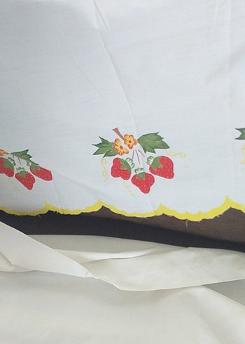 Nakışlı Beyaz Mutfak petdesi - Görsel 3