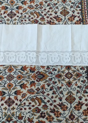 el işi beyaz iş seccade ayağı - Görsel 2