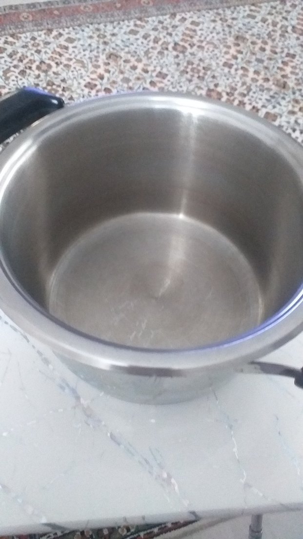 Gri Kapaklı Paslanmaz Çelik Tencere - Görsel 2