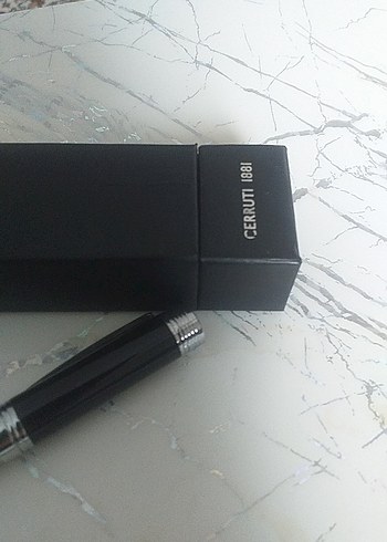 Siyah Metal Tükenmez Kalem CERRUTI1881 - Görsel 2