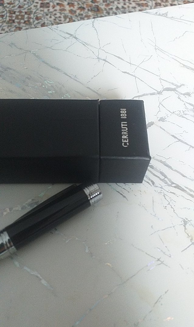 Siyah Metal Tükenmez Kalem CERRUTI1881 - Görsel 2