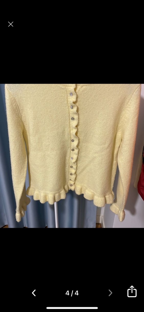 ZARA BUTTER YELLOW TRİKO HIRKA - Görsel 3