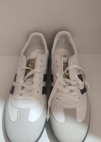 Beyaz Gri Erkek Spor Ayakkabı Stiletto Topuklu - Görsel 3