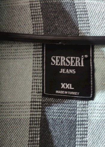 Gri Düğmeli Uzun Kollu Kadın Gömlek - Görsel 2