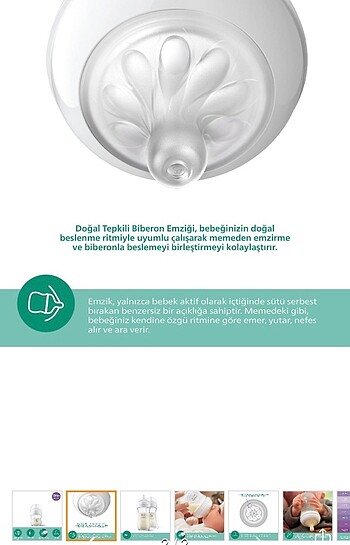 Philips Phılıps Avent Cam Biberon