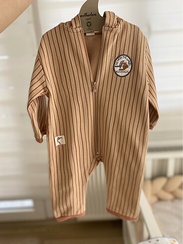 Organik bebek tulumu