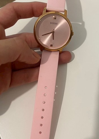 Guess Kadın Pembe Minimalist Saat