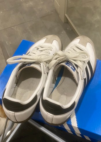 37 Beden beyaz Renk adidas Samba OG Beyaz Spor Ayakkabı