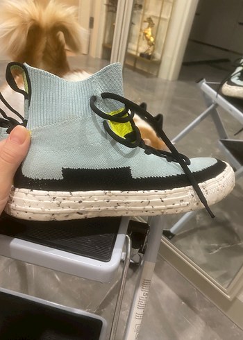 37,5 Beden Converse Kadın Mavi Spor Ayakkabı- limited edition seri