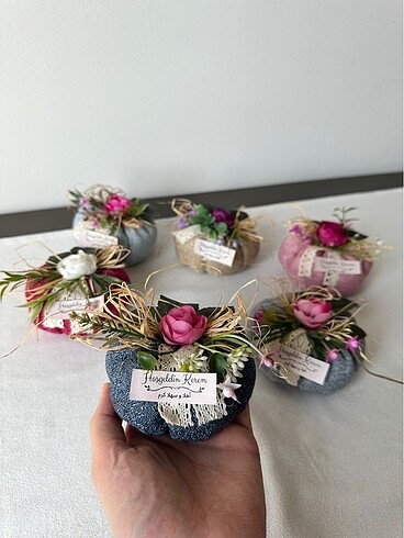 Beden Hoşgeldin bebek süsü, nikah şekeri, hediyelik kabak süsü